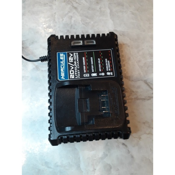 Hercules HC04 Lithium-ion Fast Battery Charger Multi Voltage 20V 12V - Picture 7 of 7
